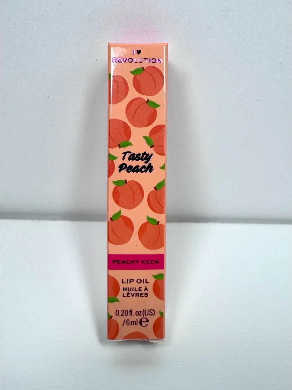 Revolution Tasty Peach Lip Oil - Peachy Keen (